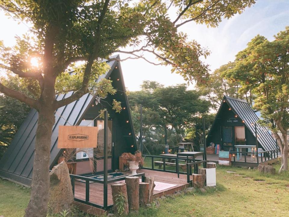 Ostello Jeju Playground Esterno foto